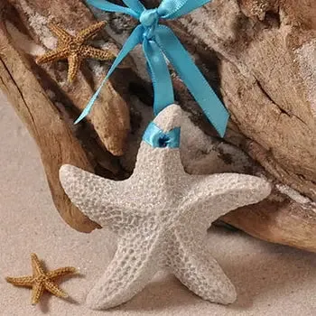 Cape Cod Sand Ornament - Shells, Sand Dollars & Starfish