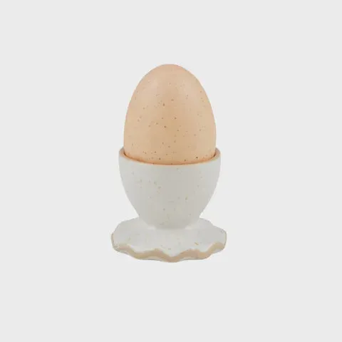 Celia Ceramic Egg Cup - Almond