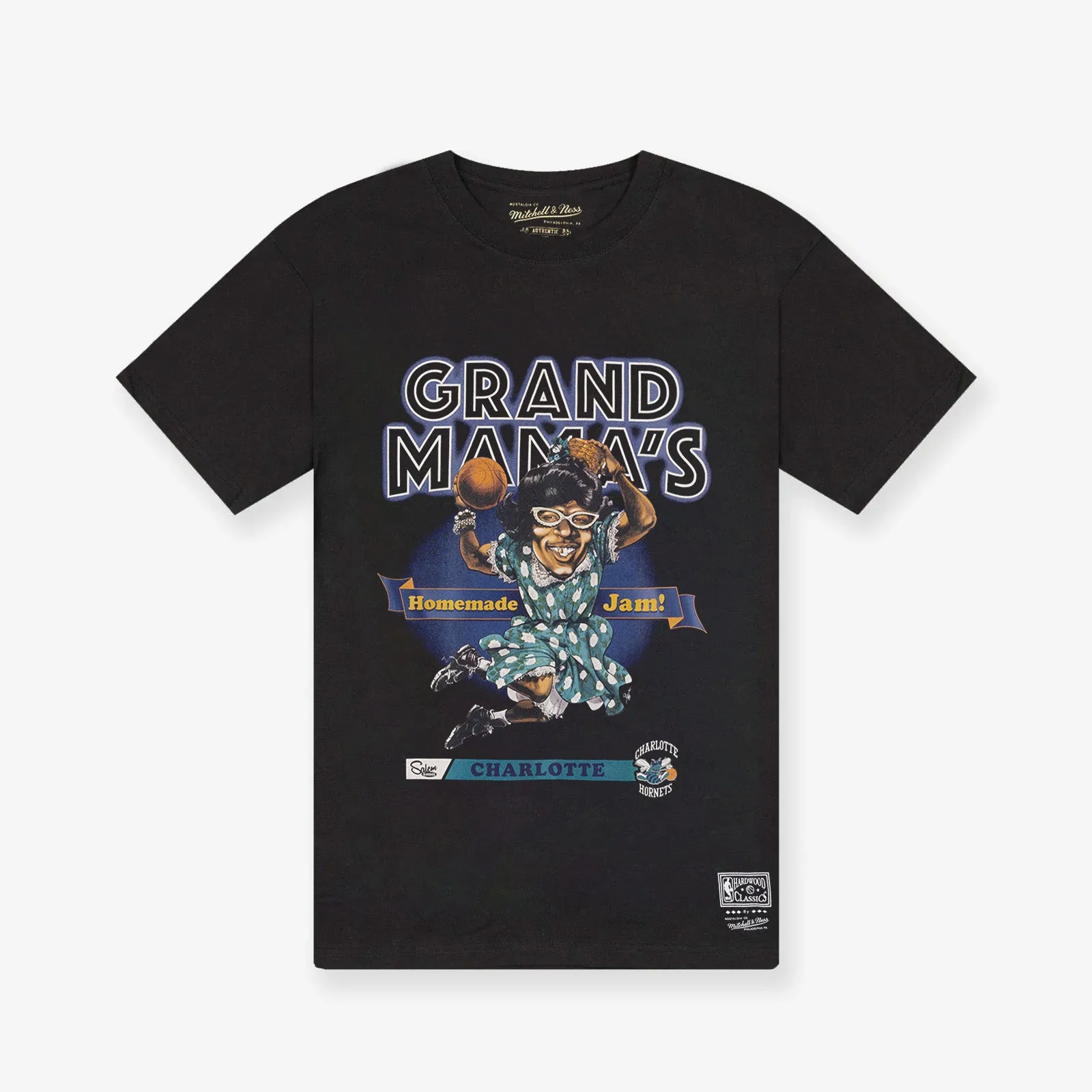 Charlotte Hornets Grand Mamas T-Shirt - Black