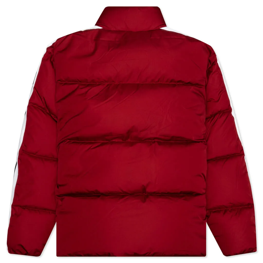 Classic Track Down Jacket - Red/White