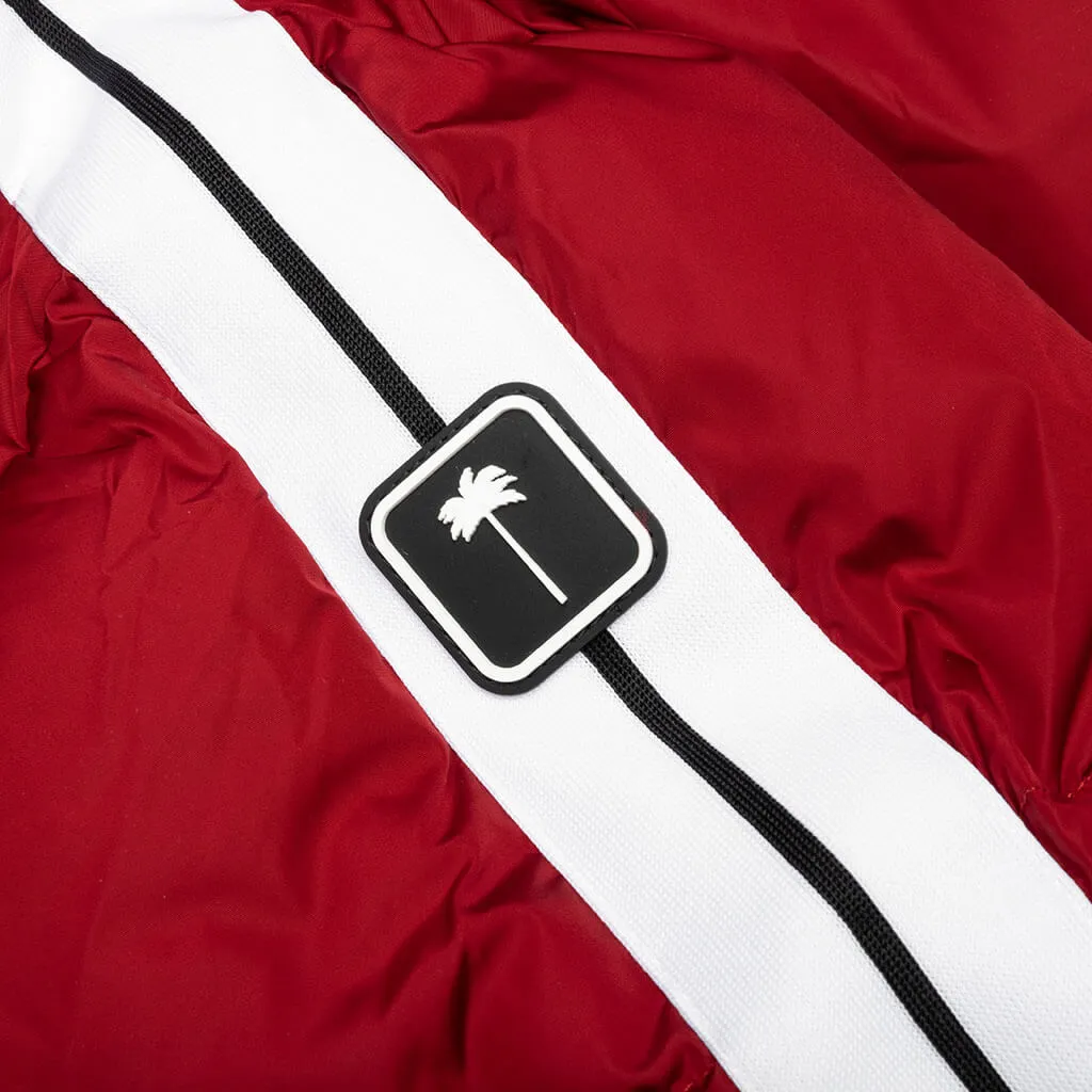 Classic Track Down Jacket - Red/White