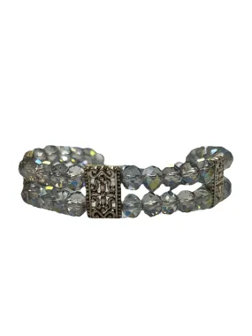 Clear Crystal Stack Bracelet