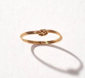 Clover Mini Knot Ring