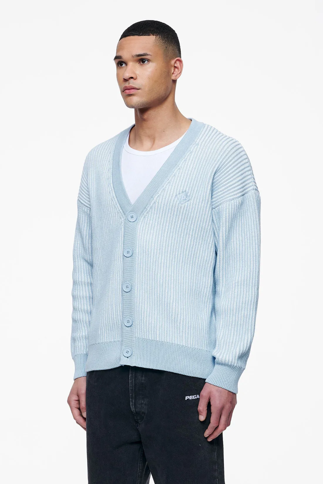 Cohen Crochet Cardigan Riviera Blue