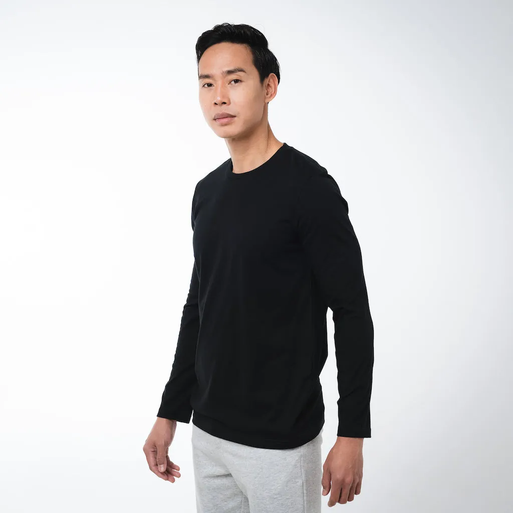 Core Long Sleeve T-Shirt | Black