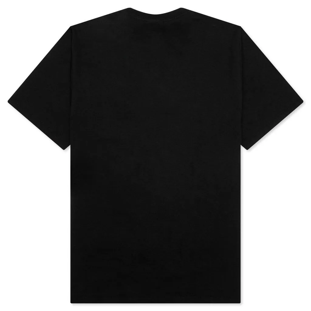 Crystal Stone Bape Logo Tee - Black