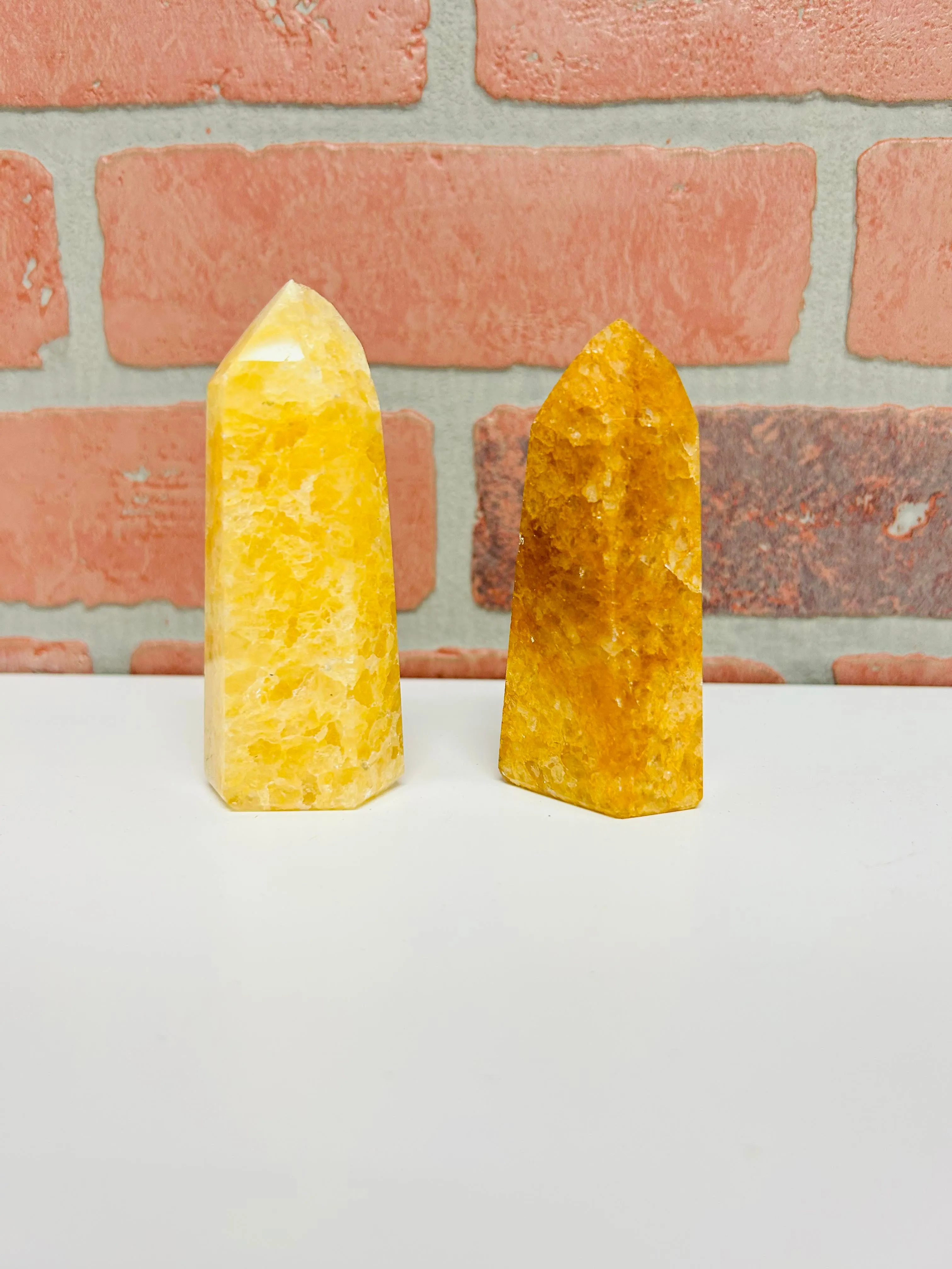 Crystal Tower - Yellow Quartz