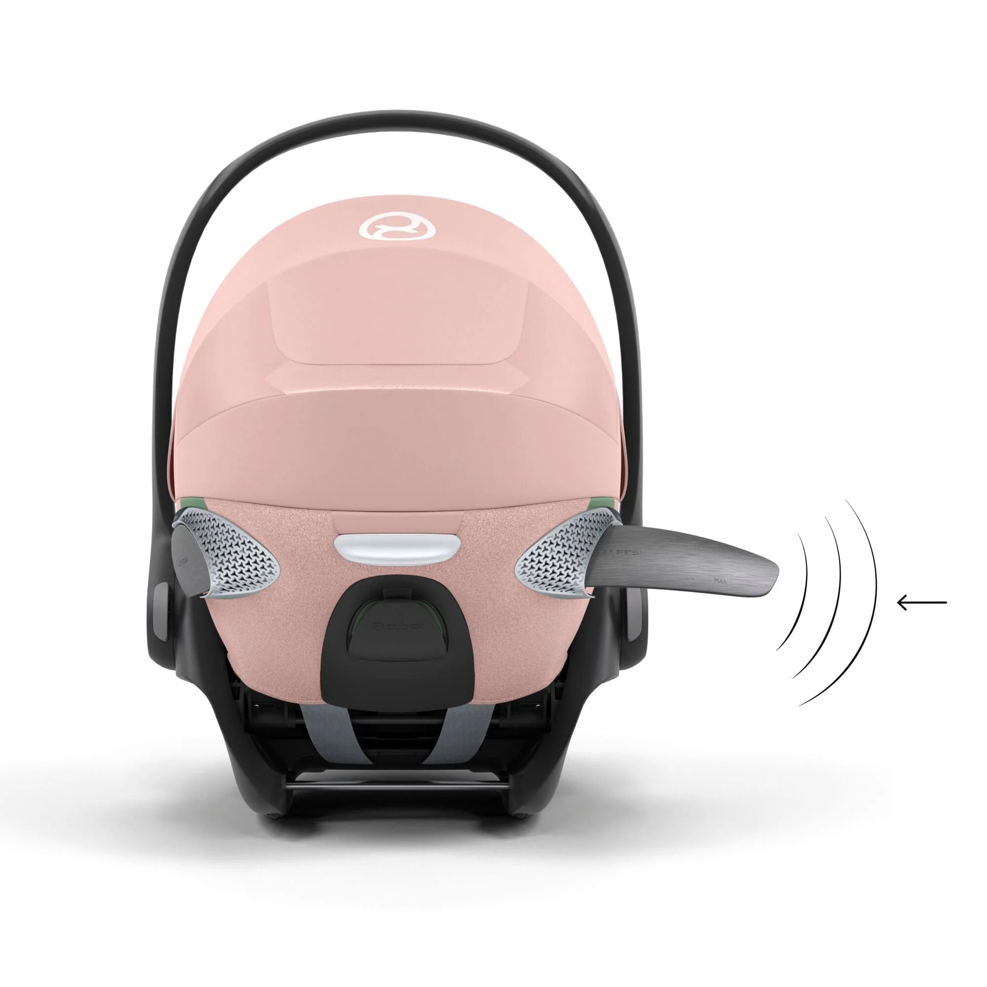 Cybex Cloud T i-Size PLUS Rotating Baby Car Seat - Peach Pink