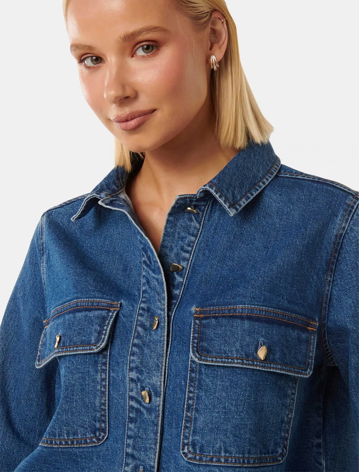 Dana Denim Shacket