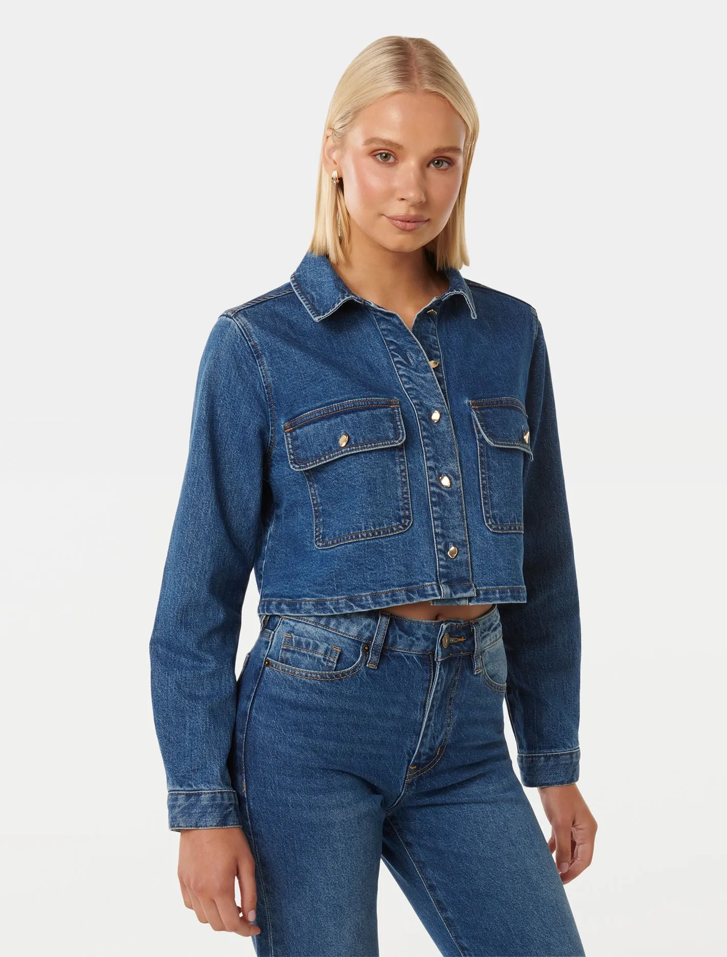 Dana Denim Shacket