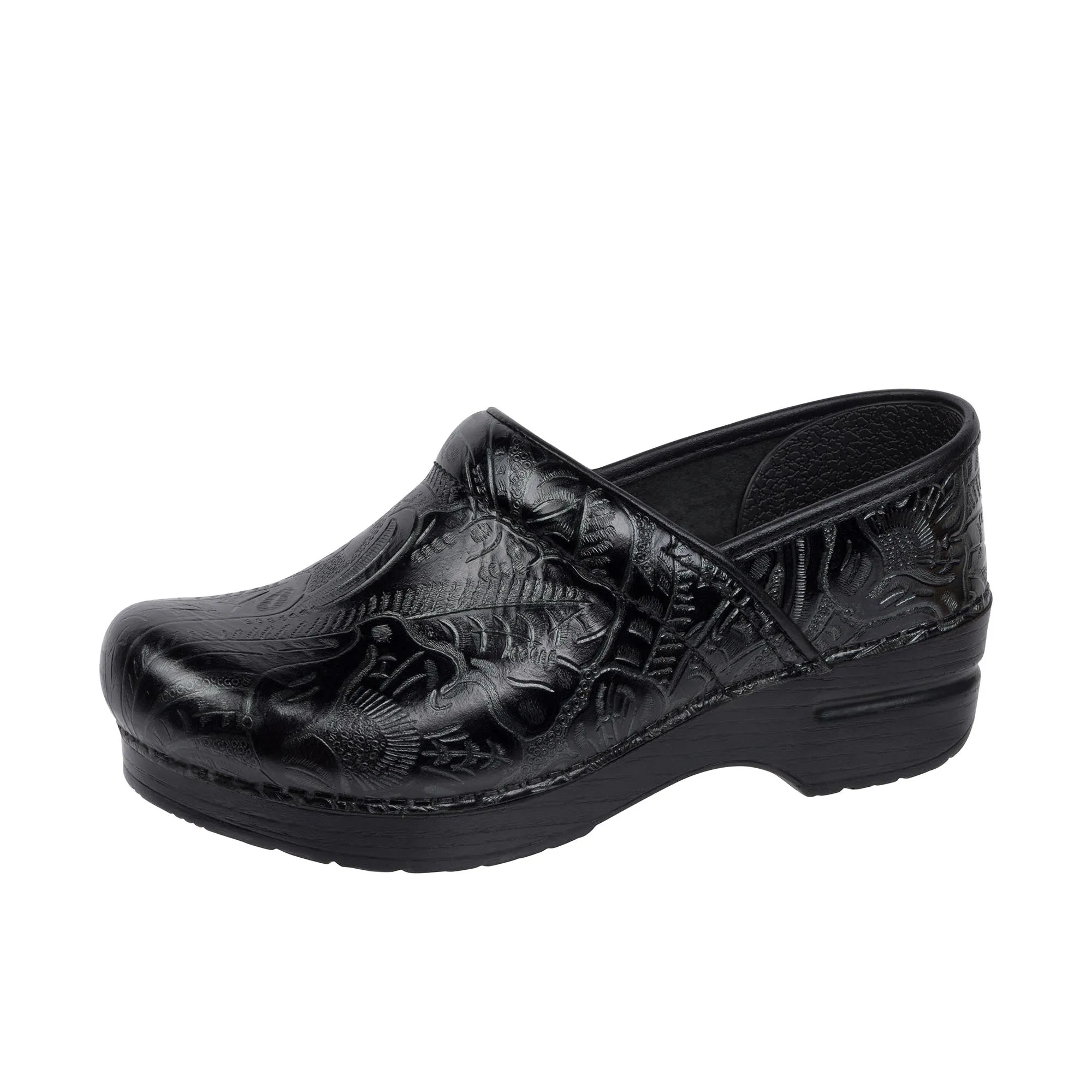 Dansko Womens Tooled Professioal Black