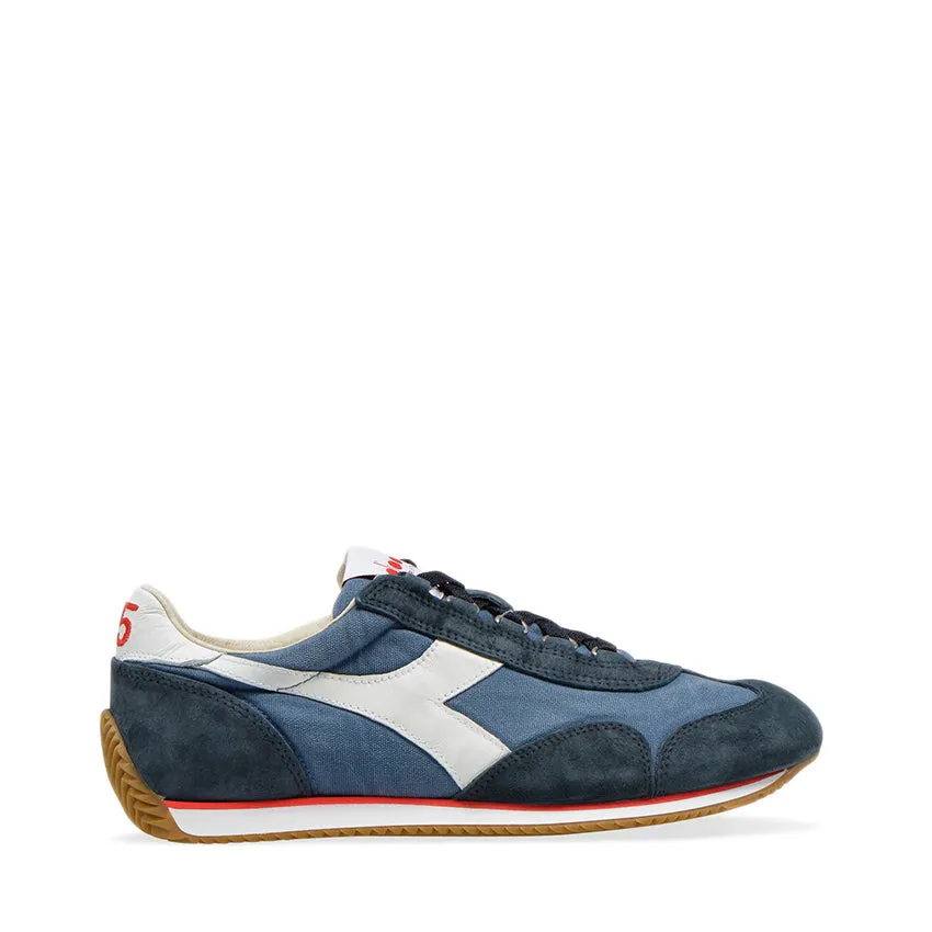 DIADORA HERITAGE SNEAKERS EQUIPE H CANVAS BLU