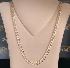 Diamond cut Gourmet chain