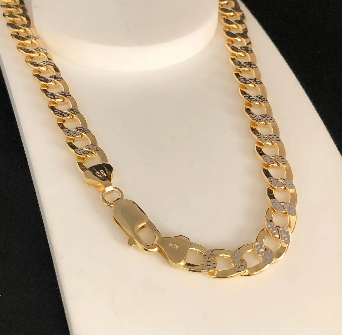 Diamond cut Gourmet chain