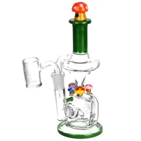 Empire Glassworks Renew the Redwood Recycler Dab Rig 8.5"