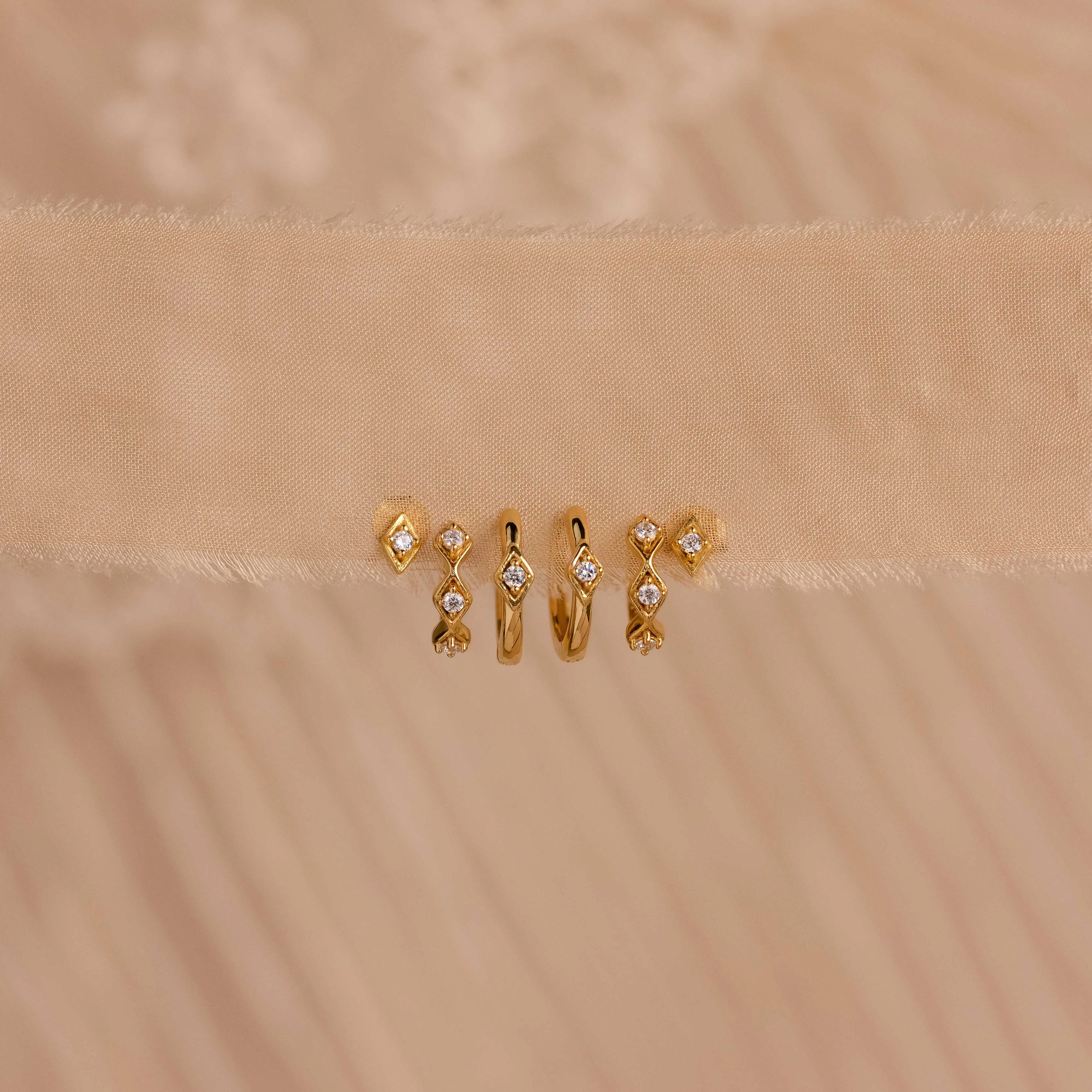 Ericka Diamond Studs