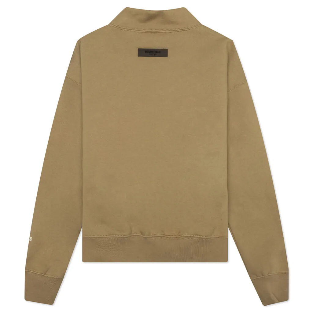 Essentials Kid's Mockneck - Oak