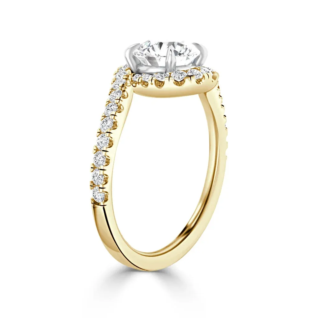 Evelyn - 18ct Yellow Gold - Round