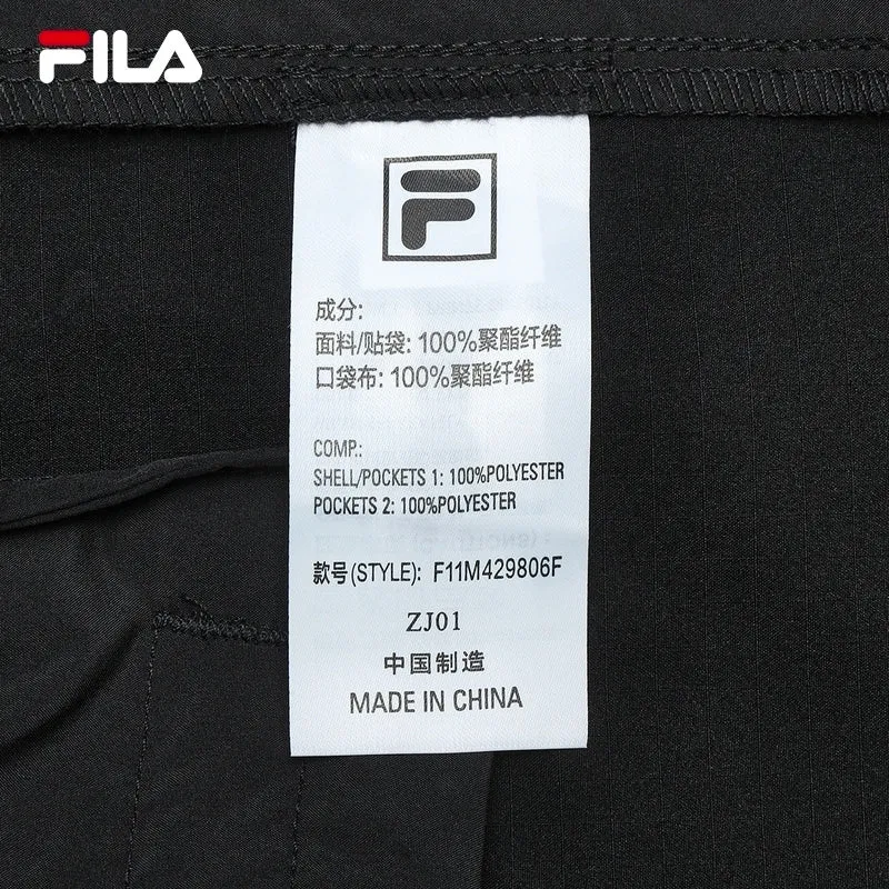 FILA CORE WHITE LINE FILA ORIGINALE Men Woven Pants in Black