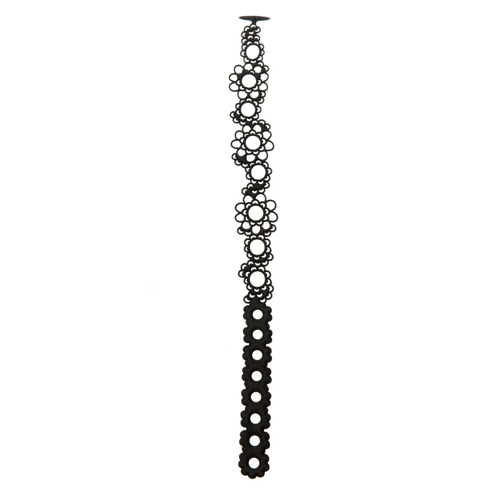 Flower Power Armband Black