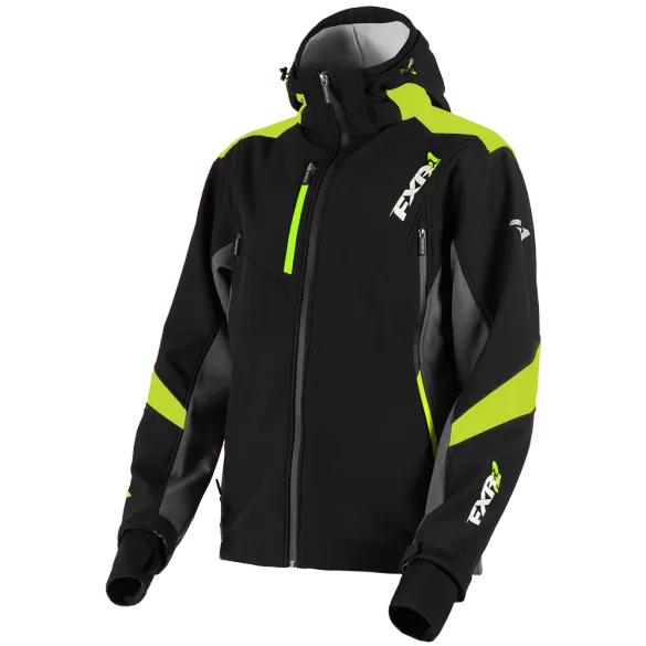 FXR Renegade Softshell Black Lime