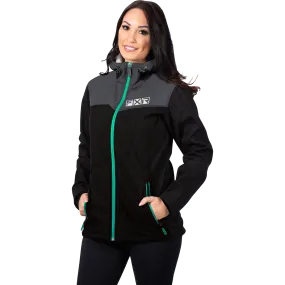 FXR Women's Pulse Softshell Black/Mint