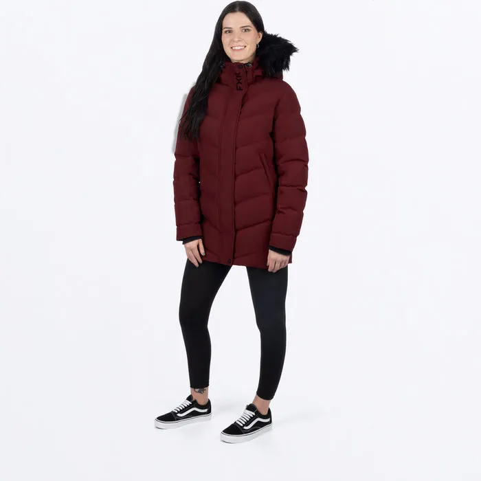 FXR Women's Sage Jacket Merlot/Black