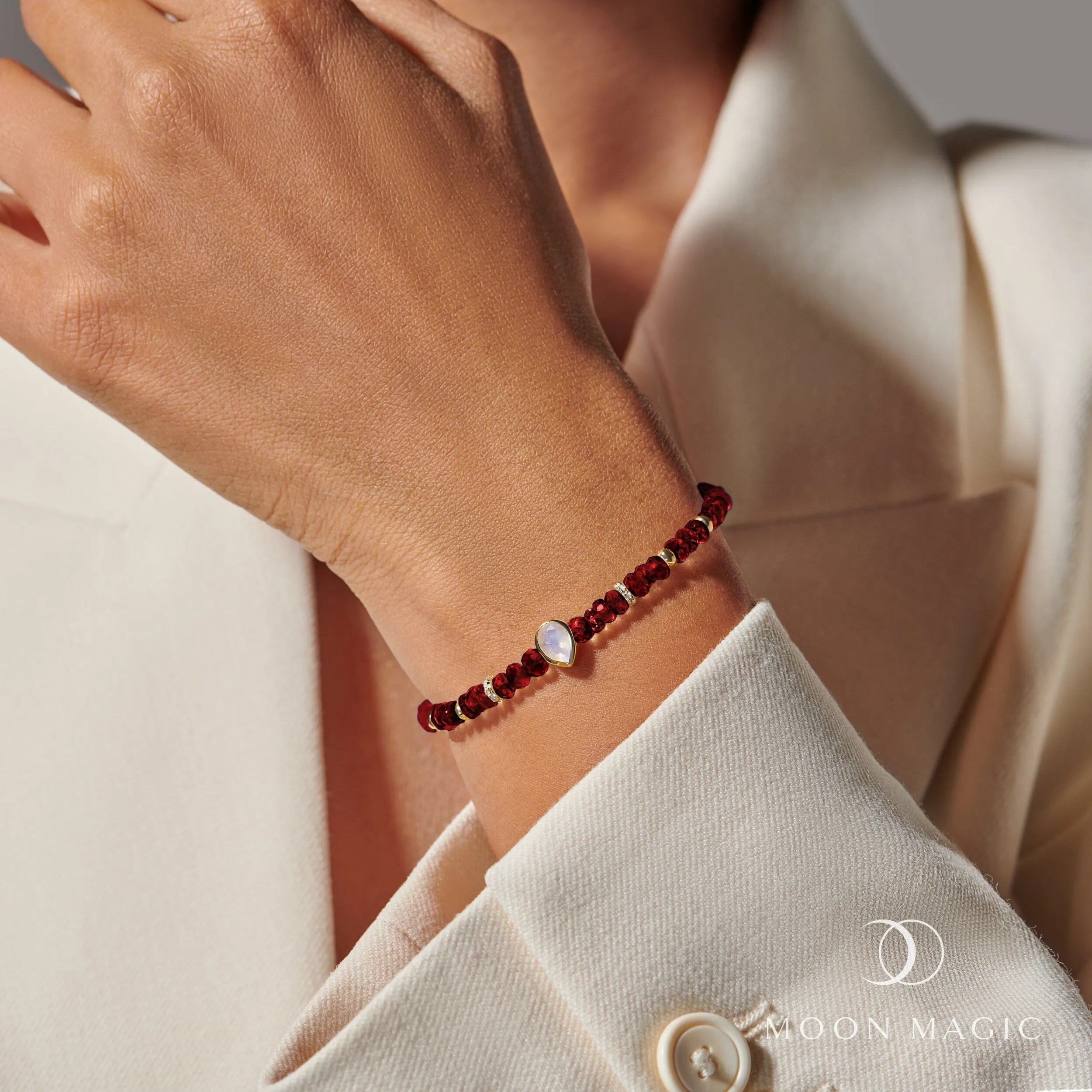 Garnet Bracelet - Free Spirit