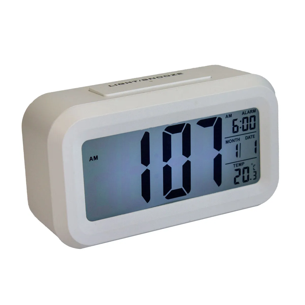 Gear Up Digital Alarm Clock