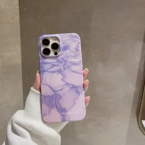 Glossy Cute Water Ripple Art Phone Case for iPhone 14, 13, 12, 11, Pro Max, XR, XS Max, 7, 8, and 14 Plus