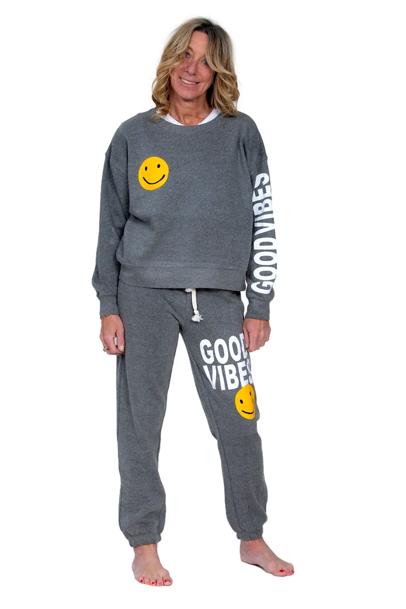 Good Vibes Original Grey Sweatshirt