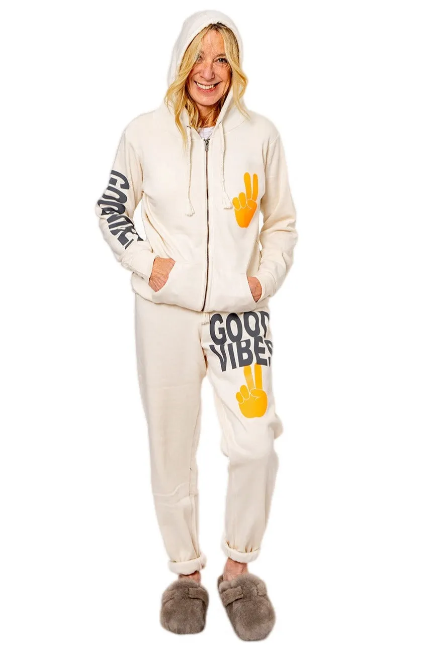 Good Vibes Smile Coconut Sweatpants