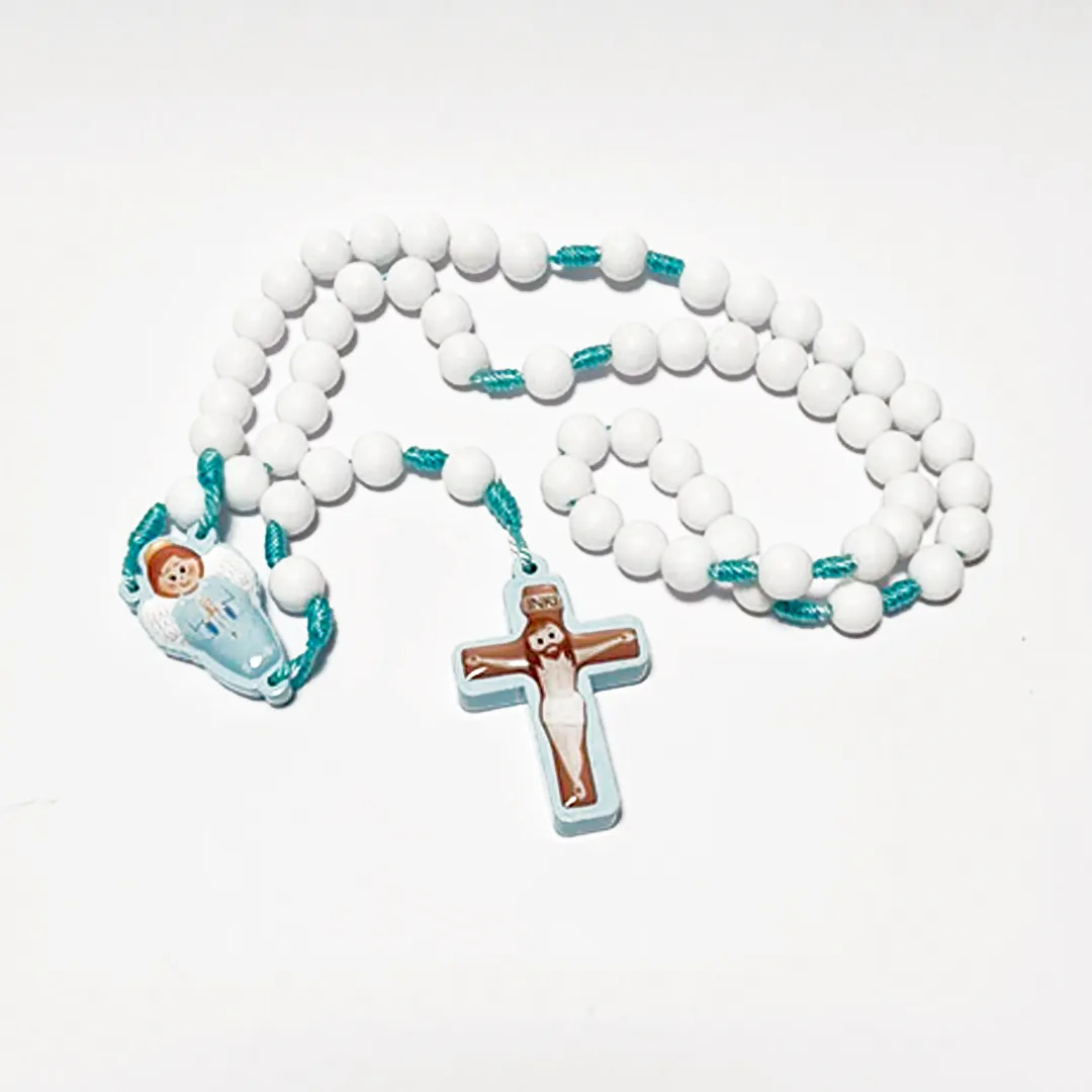 Guardian Angel Rosary [Blue]