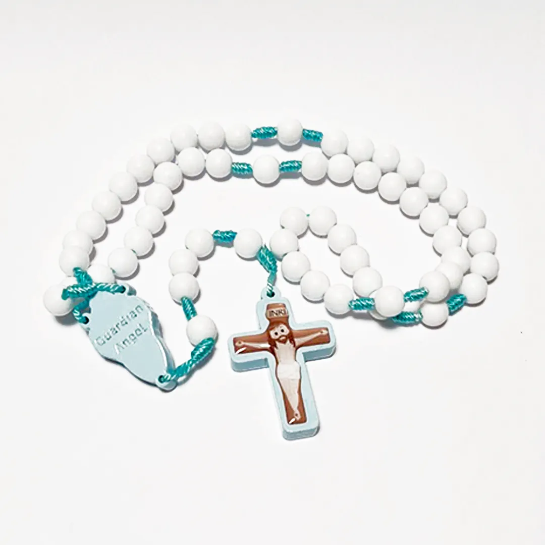 Guardian Angel Rosary [Blue]