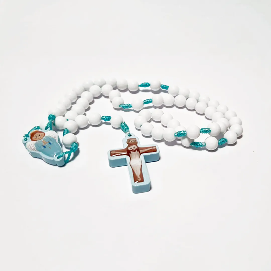 Guardian Angel Rosary [Blue]