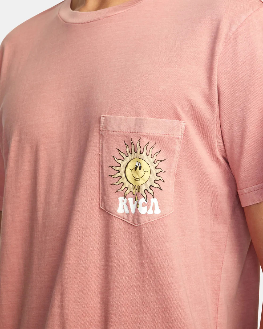 Hawaiian Sun Tee - Dusty Rose