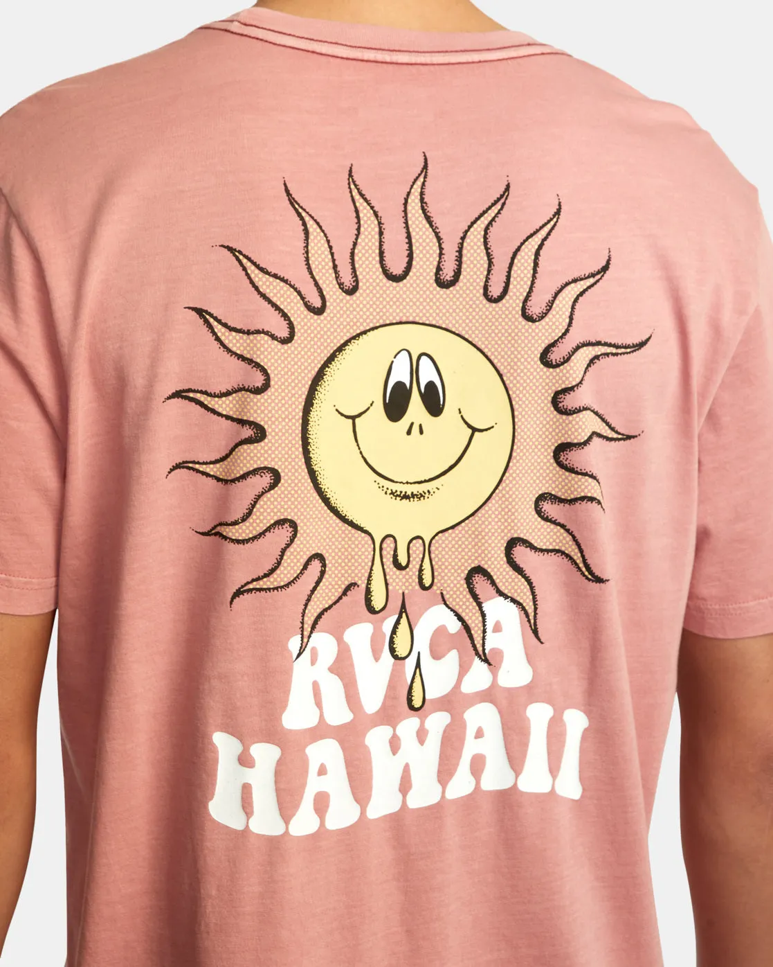 Hawaiian Sun Tee - Dusty Rose