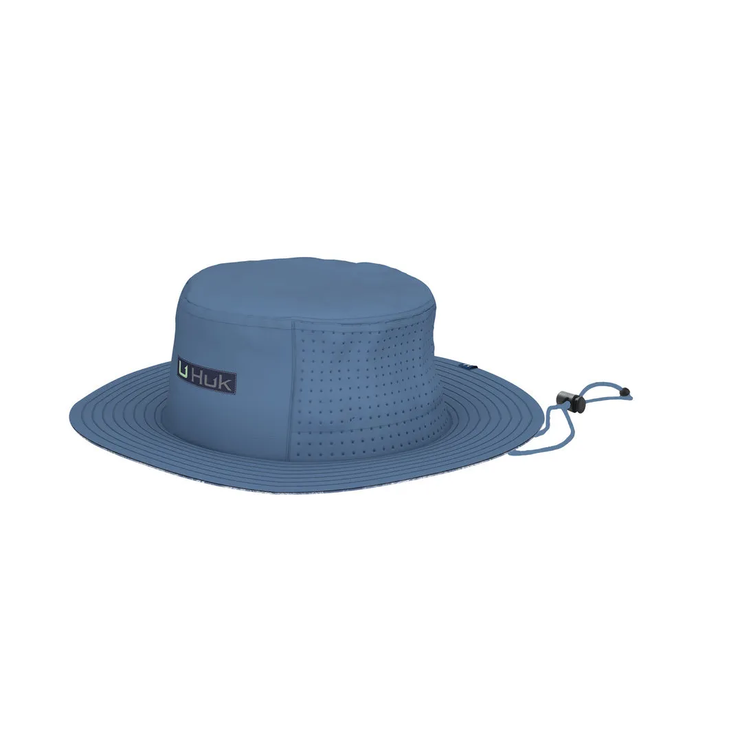 'Huk' Men's Aqua Dye Performance Bucket Hat - Quiet Harbor