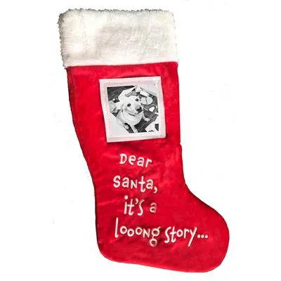 Huxley & Kent Picture Frame Christmas Stocking - Dear Santa...(18)