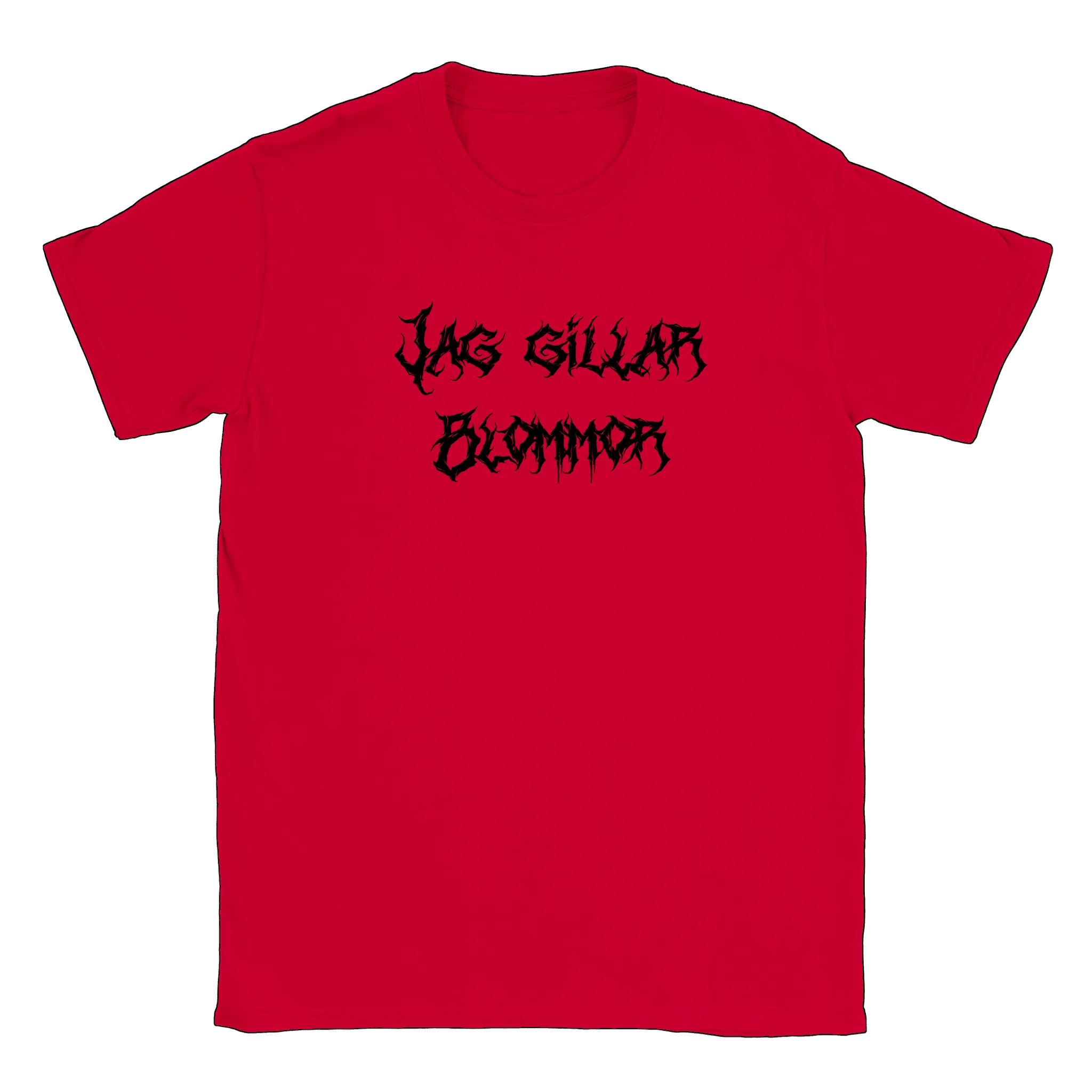 Jag gillar blommor - T-shirt