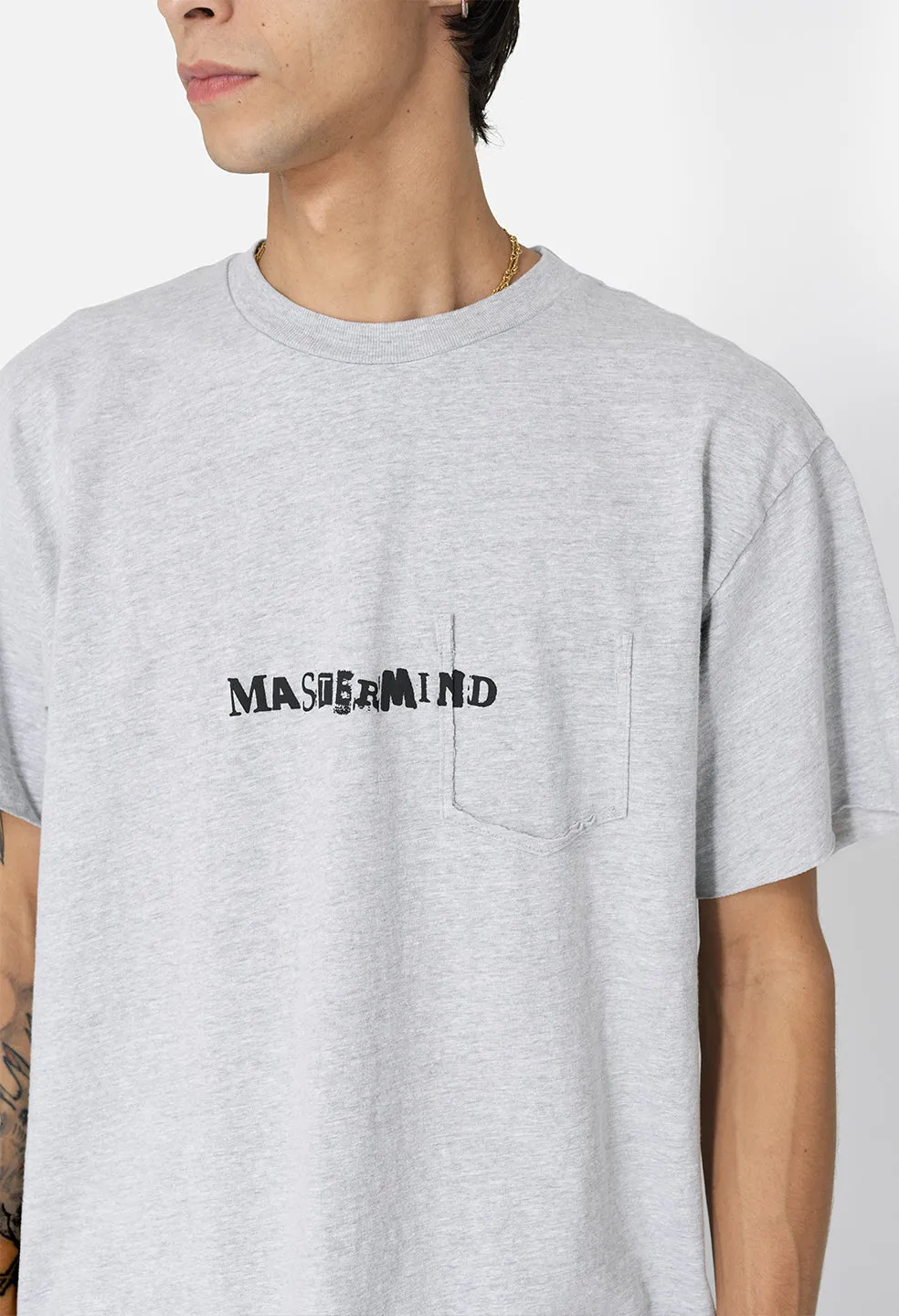 JE X Mastermind Pocket Tee / Organic Grey