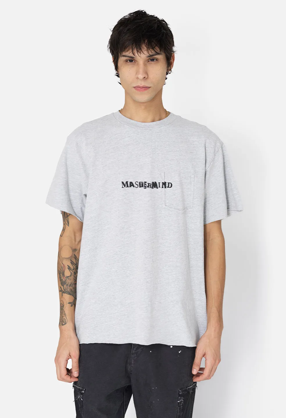 JE X Mastermind Pocket Tee / Organic Grey