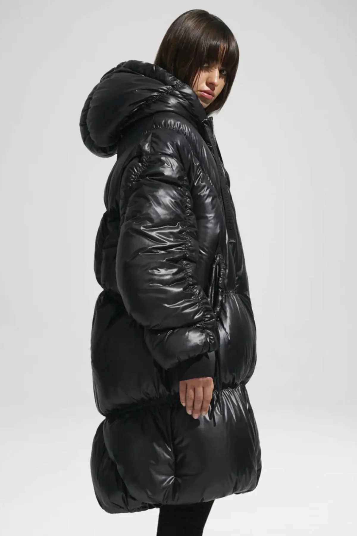 Khrisjoy Puff Khris Cloud Long Puffer Jacket - Black