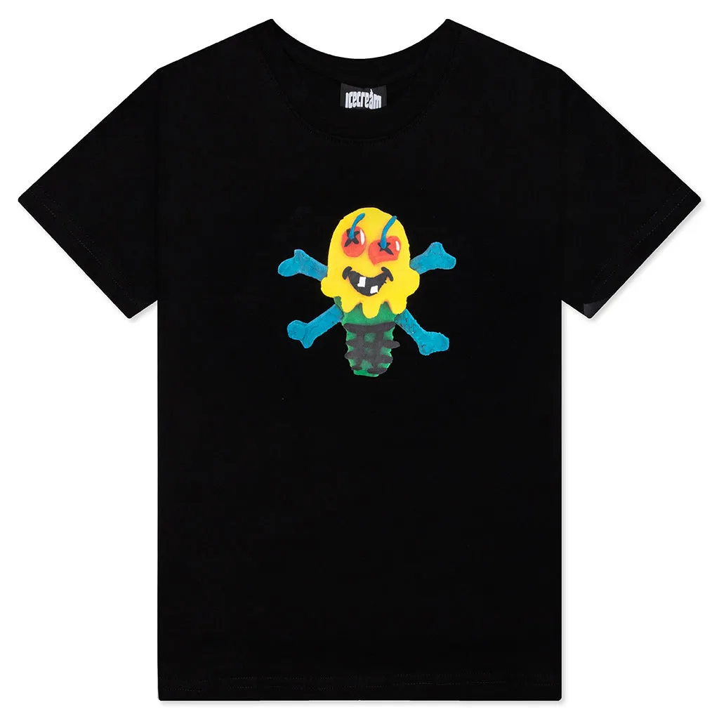 Kids Ice Dough S/S Tee - Black