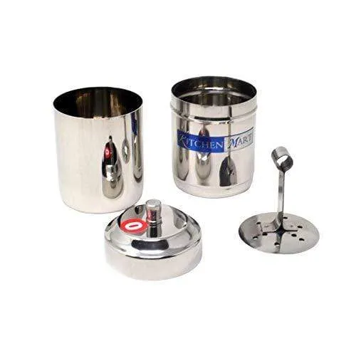 Kitchen Mart Stainless Steel South Indian Filter Coffee Drip Maker (3 Cup) - Pack of 60