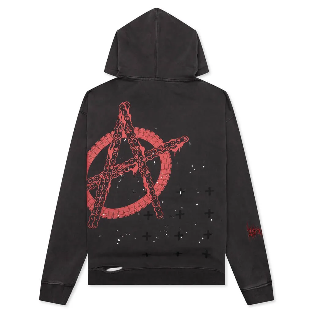 Ksubi x ASAP TyY Biggie Hoodie - Faded Black