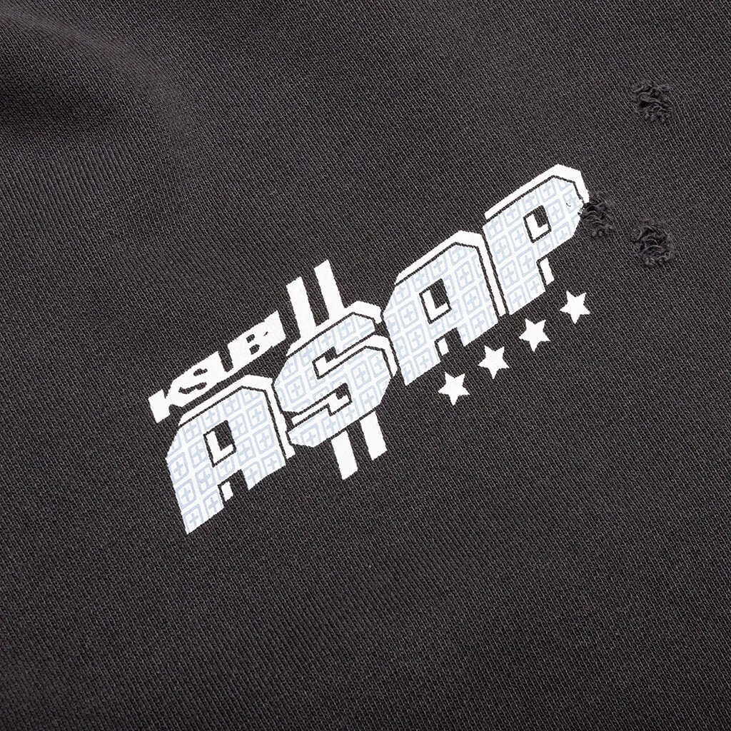 Ksubi x ASAP TyY Biggie Hoodie - Faded Black