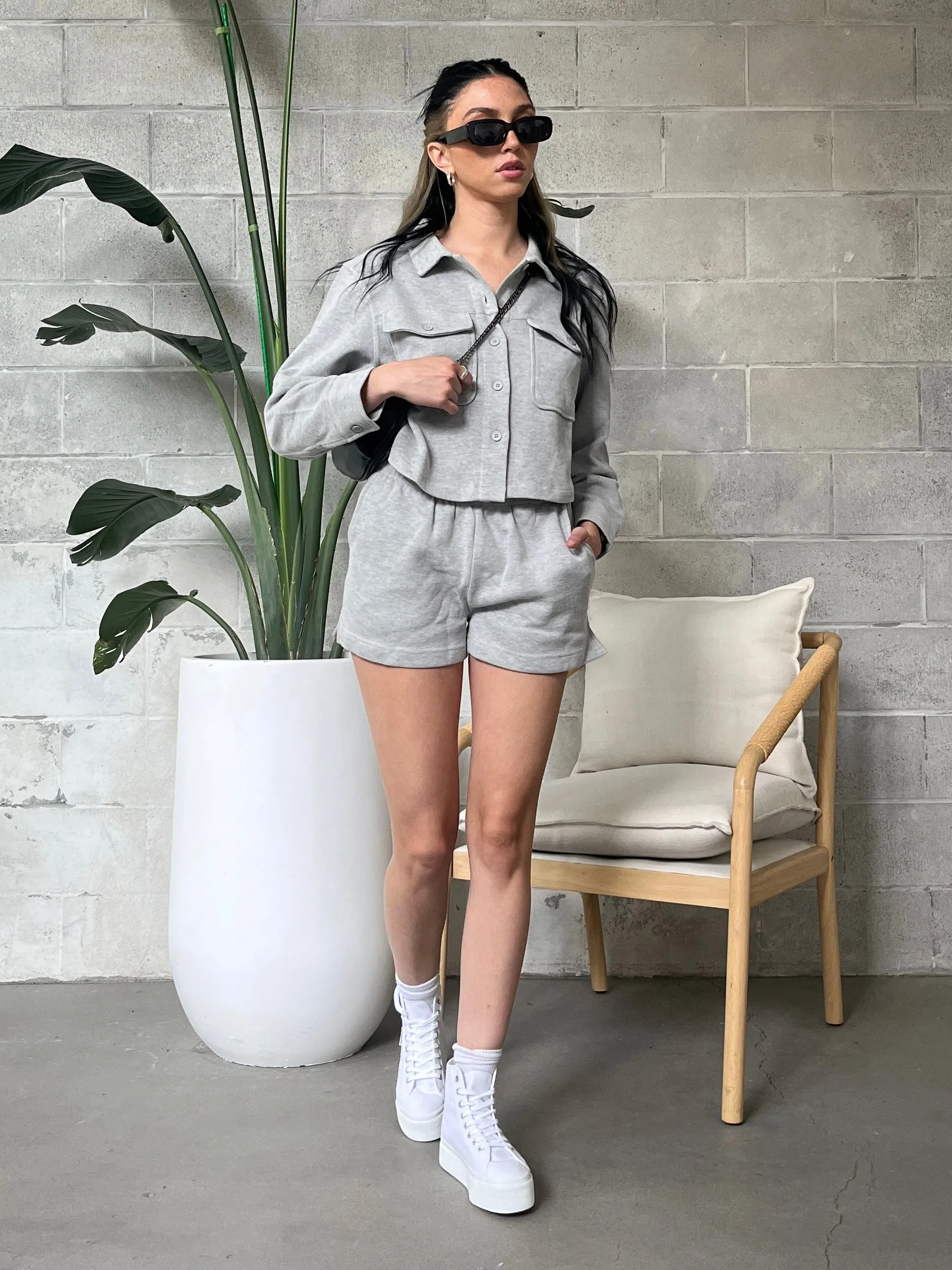 KUWALLA Fleece Short Set