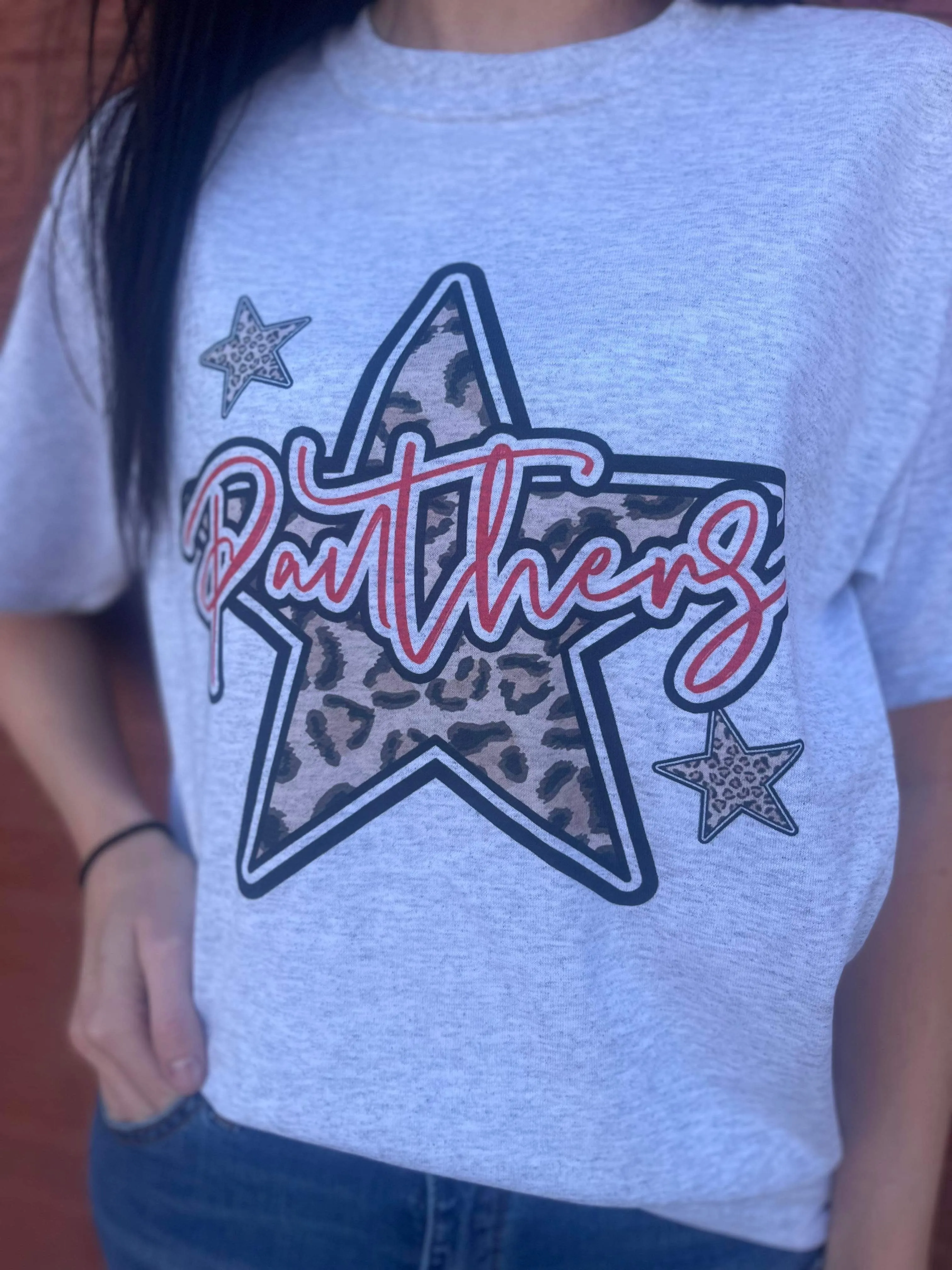 Leopard Star Mascot Tee