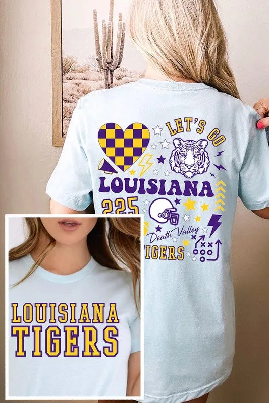 LSU TIGERS UNISEX SHORT SLEEVE